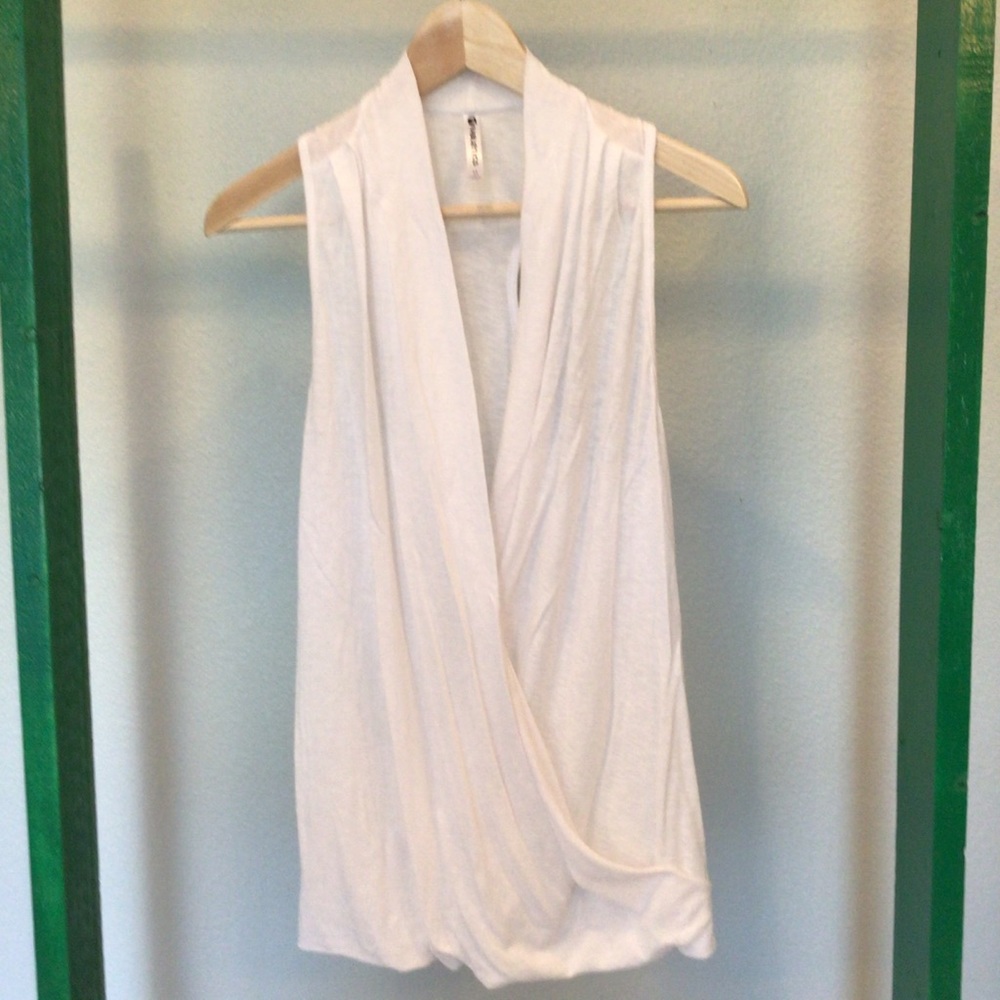 Fabletics white tank top